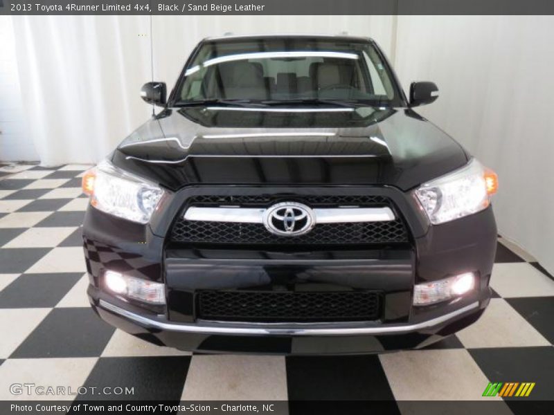 Black / Sand Beige Leather 2013 Toyota 4Runner Limited 4x4