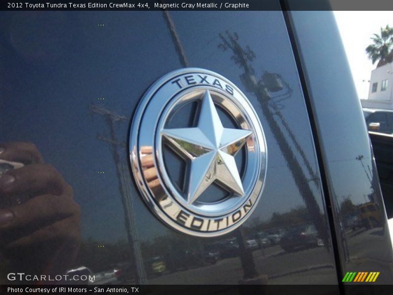 Magnetic Gray Metallic / Graphite 2012 Toyota Tundra Texas Edition CrewMax 4x4