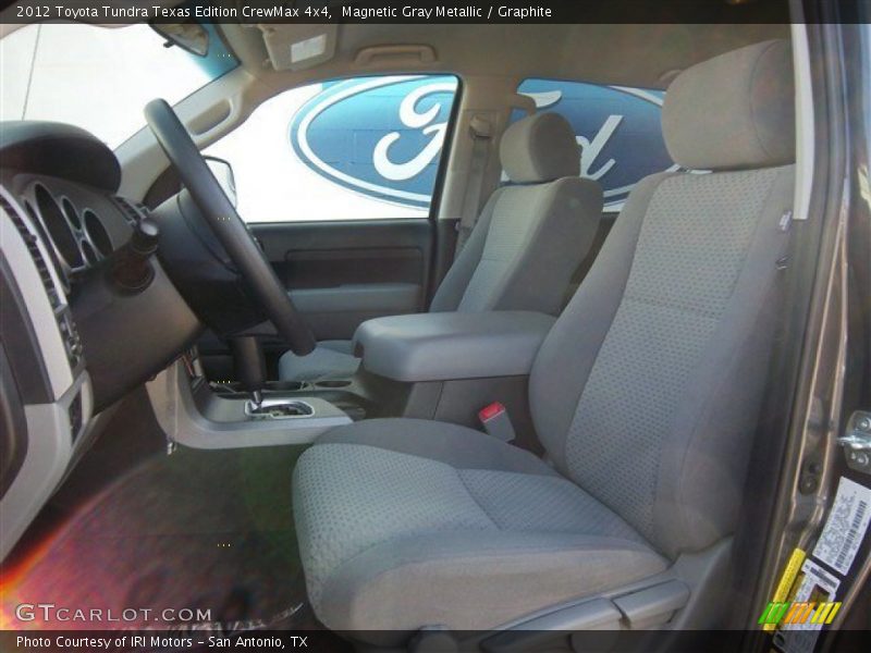 Magnetic Gray Metallic / Graphite 2012 Toyota Tundra Texas Edition CrewMax 4x4