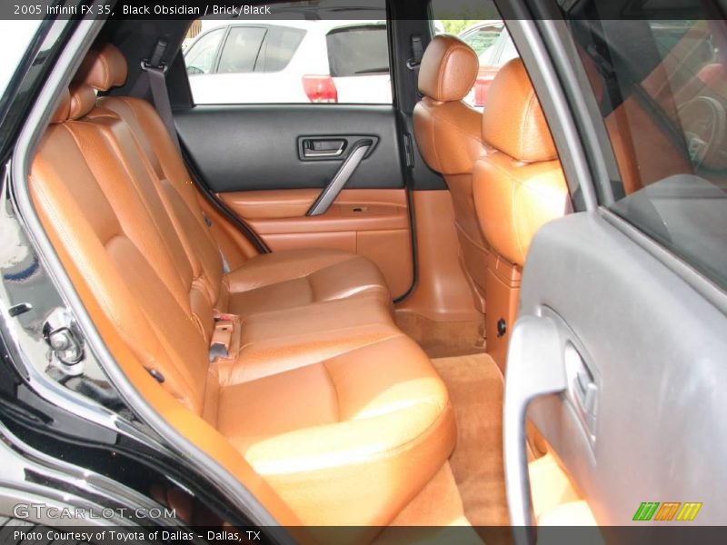 Black Obsidian / Brick/Black 2005 Infiniti FX 35