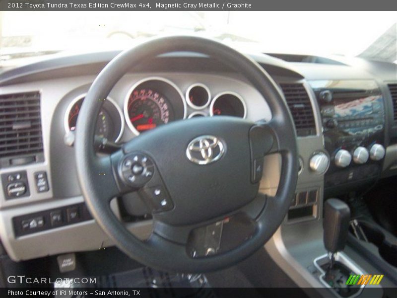Magnetic Gray Metallic / Graphite 2012 Toyota Tundra Texas Edition CrewMax 4x4