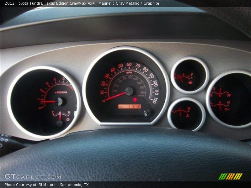 Magnetic Gray Metallic / Graphite 2012 Toyota Tundra Texas Edition CrewMax 4x4