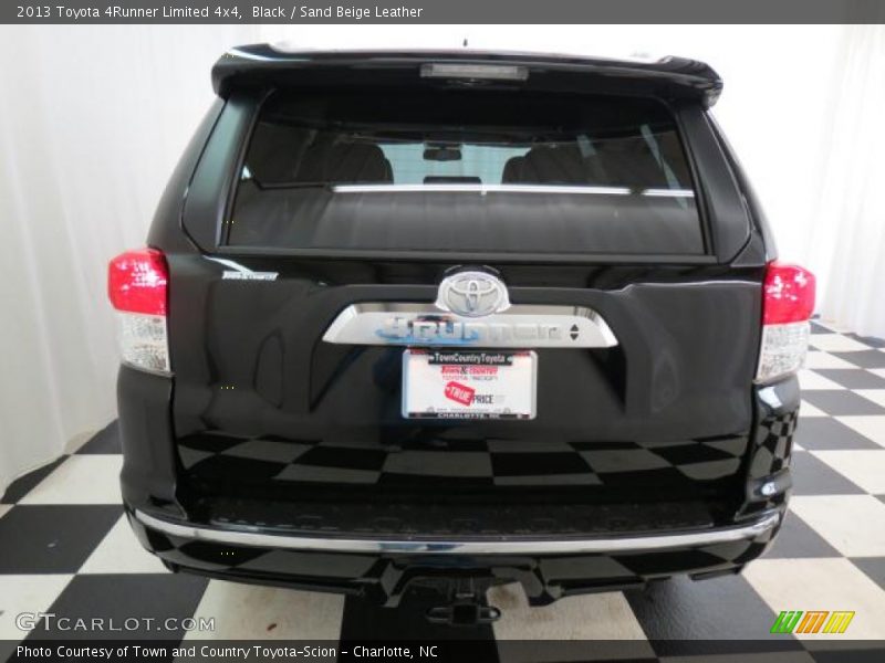 Black / Sand Beige Leather 2013 Toyota 4Runner Limited 4x4