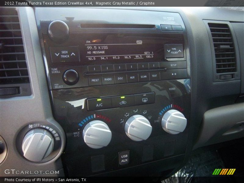 Magnetic Gray Metallic / Graphite 2012 Toyota Tundra Texas Edition CrewMax 4x4