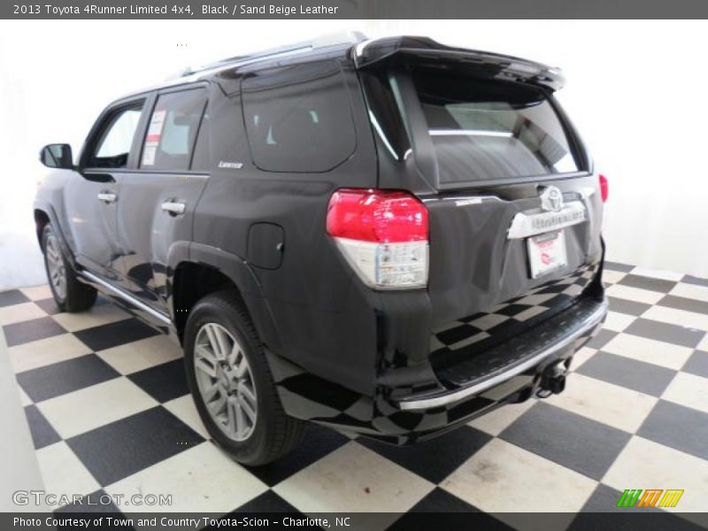 Black / Sand Beige Leather 2013 Toyota 4Runner Limited 4x4