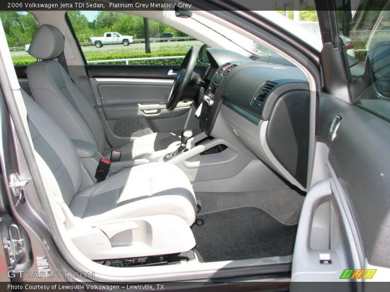 Platinum Grey Metallic / Grey 2006 Volkswagen Jetta TDI Sedan
