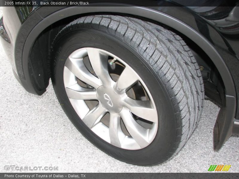Black Obsidian / Brick/Black 2005 Infiniti FX 35