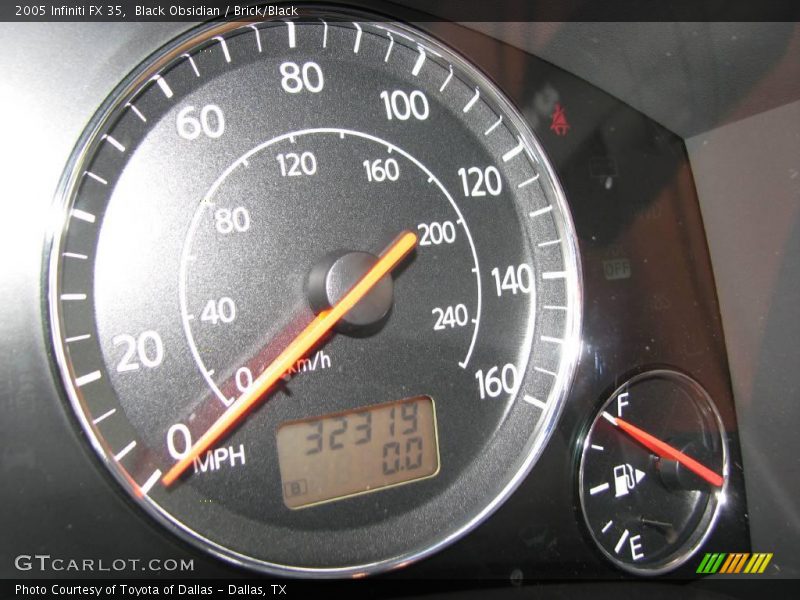Black Obsidian / Brick/Black 2005 Infiniti FX 35
