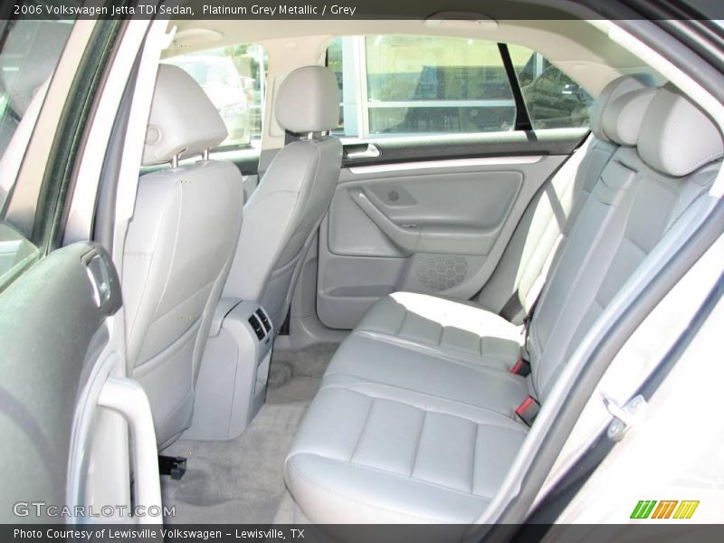 Platinum Grey Metallic / Grey 2006 Volkswagen Jetta TDI Sedan