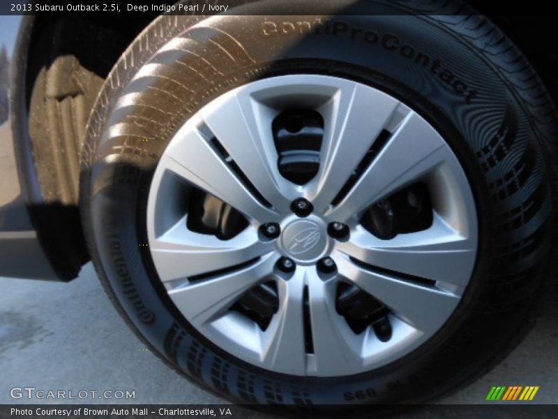 Deep Indigo Pearl / Ivory 2013 Subaru Outback 2.5i