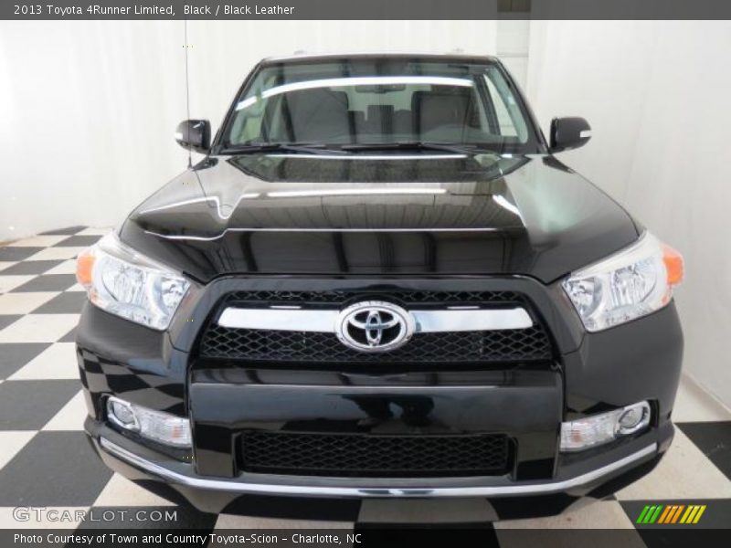 Black / Black Leather 2013 Toyota 4Runner Limited
