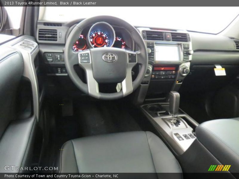 Black / Black Leather 2013 Toyota 4Runner Limited