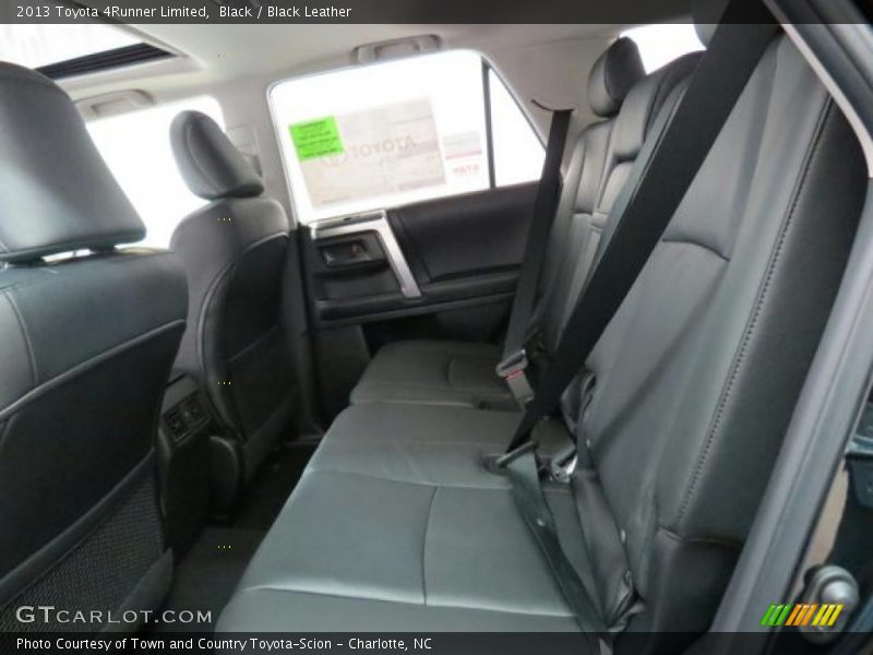 Black / Black Leather 2013 Toyota 4Runner Limited