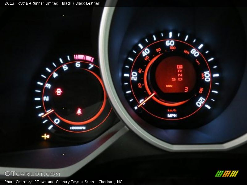 Black / Black Leather 2013 Toyota 4Runner Limited