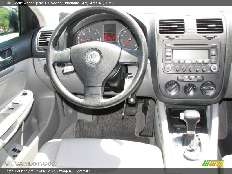 Platinum Grey Metallic / Grey 2006 Volkswagen Jetta TDI Sedan