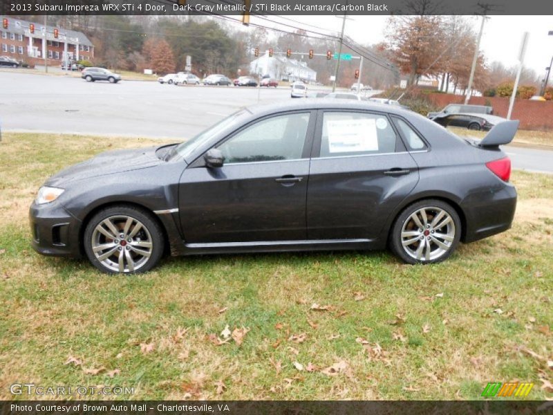  2013 Impreza WRX STi 4 Door Dark Gray Metallic