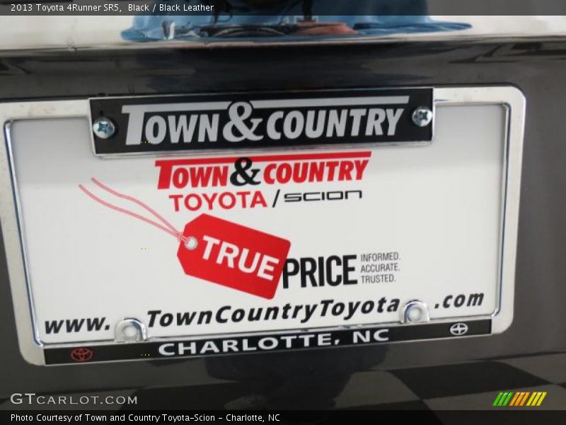 Black / Black Leather 2013 Toyota 4Runner SR5
