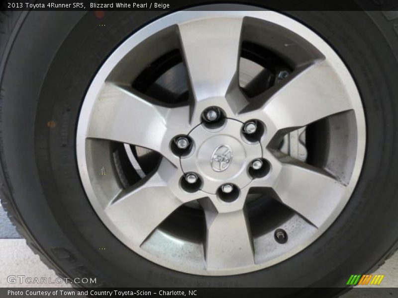 Blizzard White Pearl / Beige 2013 Toyota 4Runner SR5