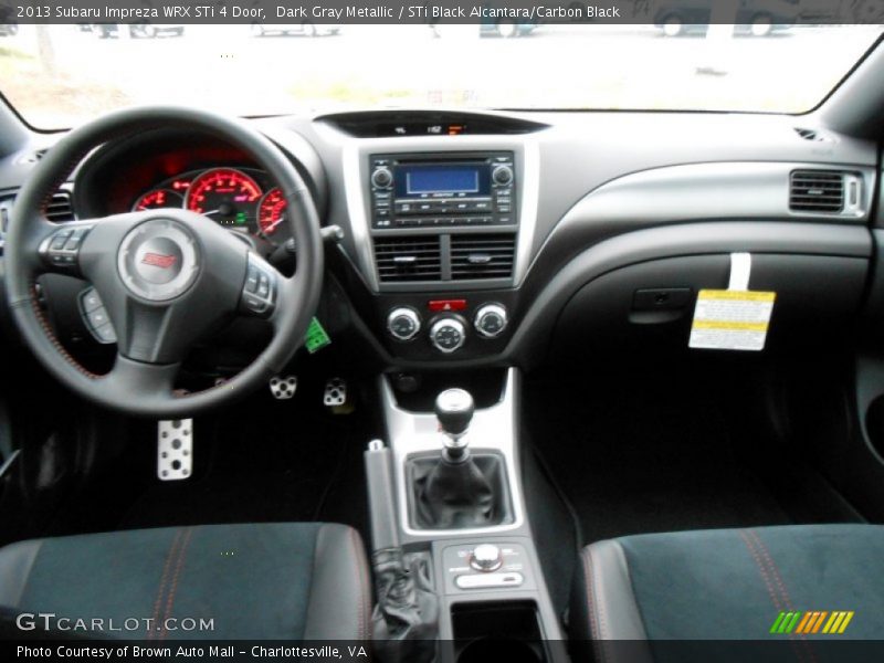 Dashboard of 2013 Impreza WRX STi 4 Door