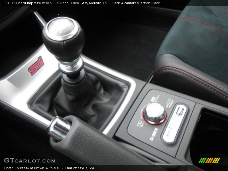  2013 Impreza WRX STi 4 Door 6 Speed Manual Shifter