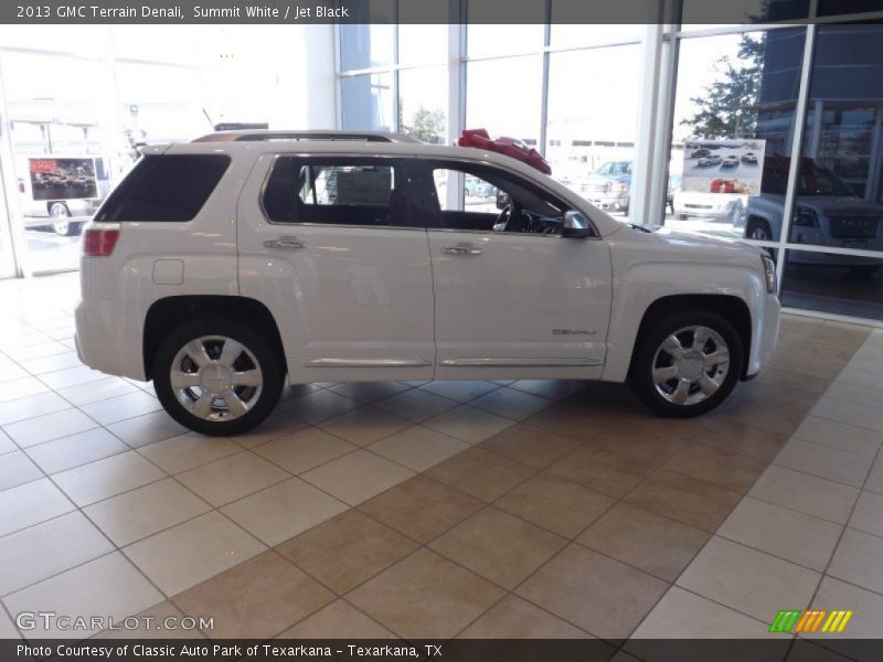 Summit White / Jet Black 2013 GMC Terrain Denali