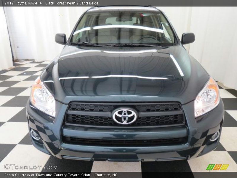 Black Forest Pearl / Sand Beige 2012 Toyota RAV4 I4