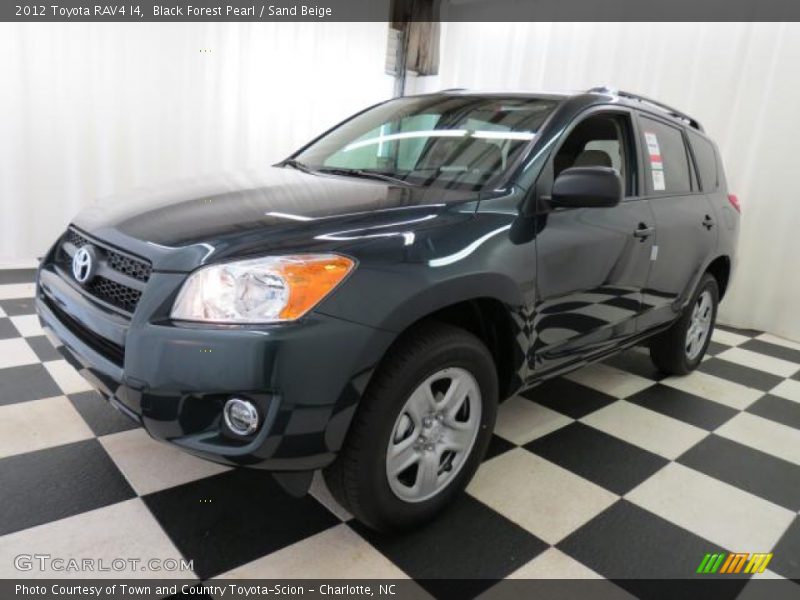 Black Forest Pearl / Sand Beige 2012 Toyota RAV4 I4