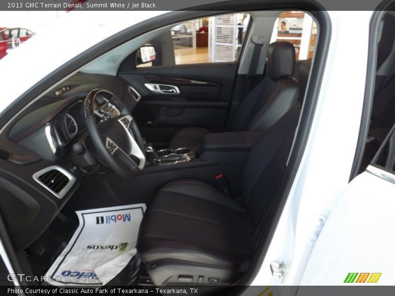 Summit White / Jet Black 2013 GMC Terrain Denali