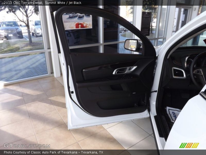 Summit White / Jet Black 2013 GMC Terrain Denali