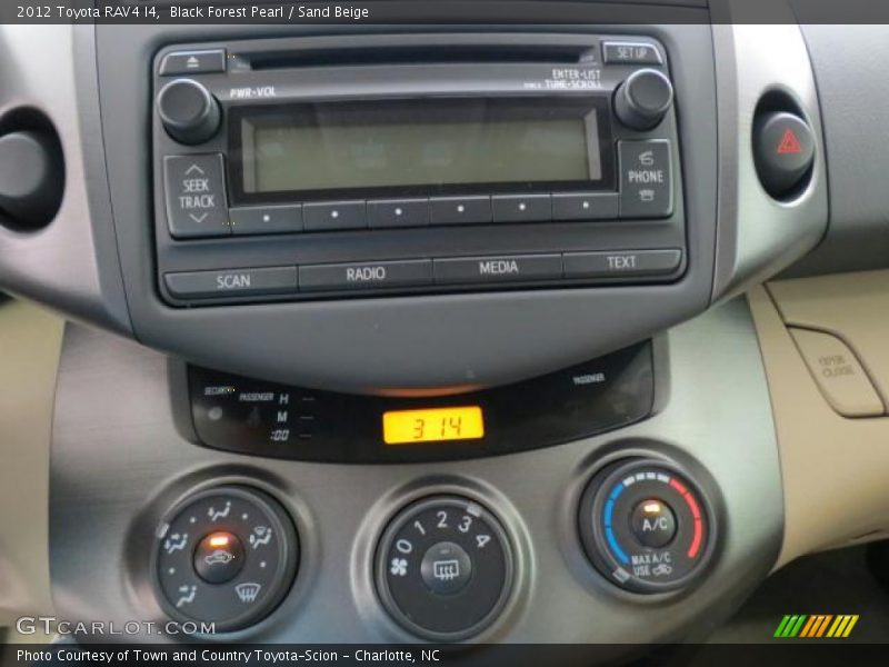 Black Forest Pearl / Sand Beige 2012 Toyota RAV4 I4