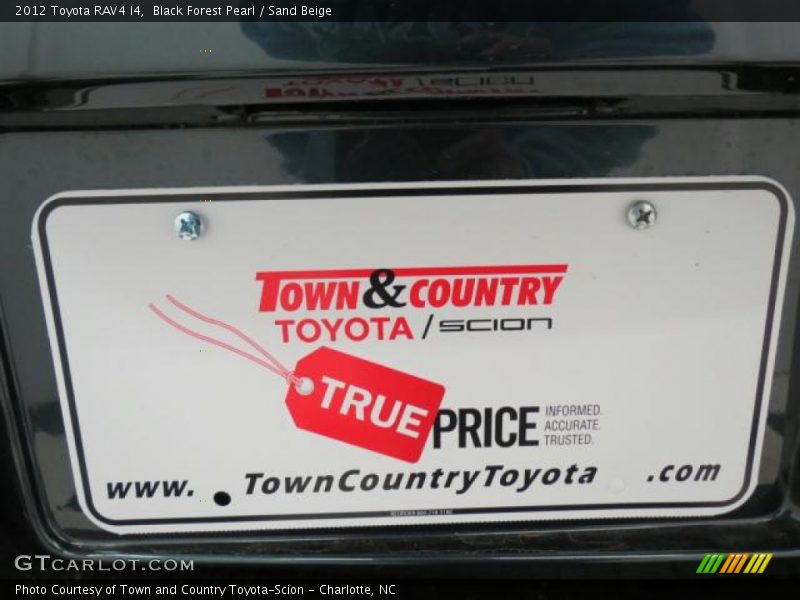 Black Forest Pearl / Sand Beige 2012 Toyota RAV4 I4
