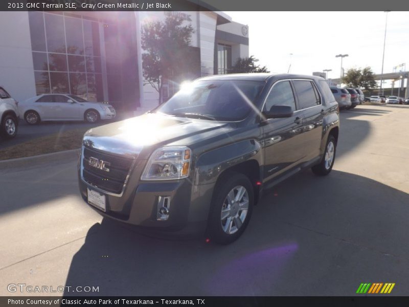 Gray Green Metallic / Jet Black 2013 GMC Terrain SLE
