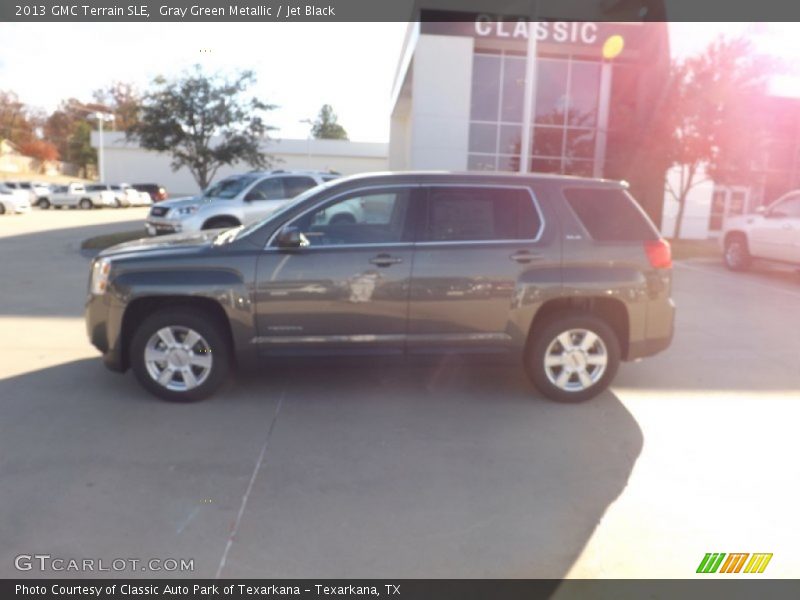 Gray Green Metallic / Jet Black 2013 GMC Terrain SLE