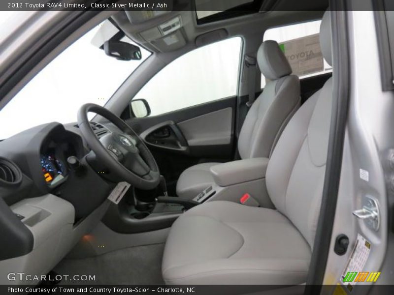 Classic Silver Metallic / Ash 2012 Toyota RAV4 Limited