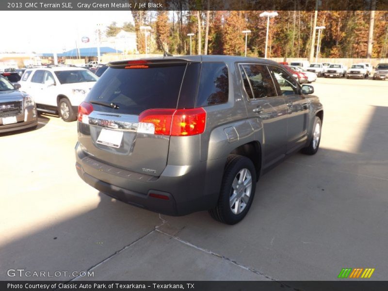 Gray Green Metallic / Jet Black 2013 GMC Terrain SLE