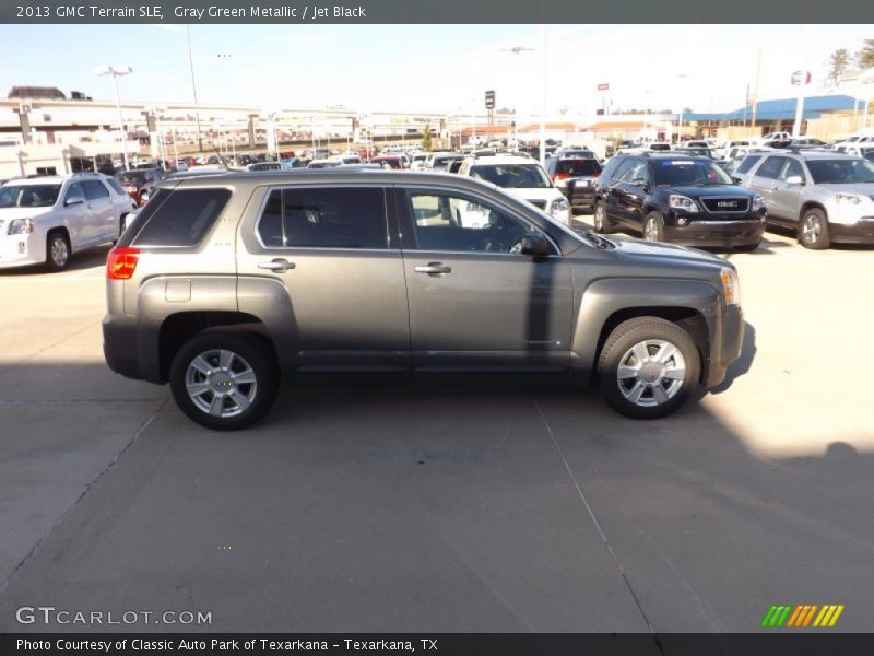 Gray Green Metallic / Jet Black 2013 GMC Terrain SLE