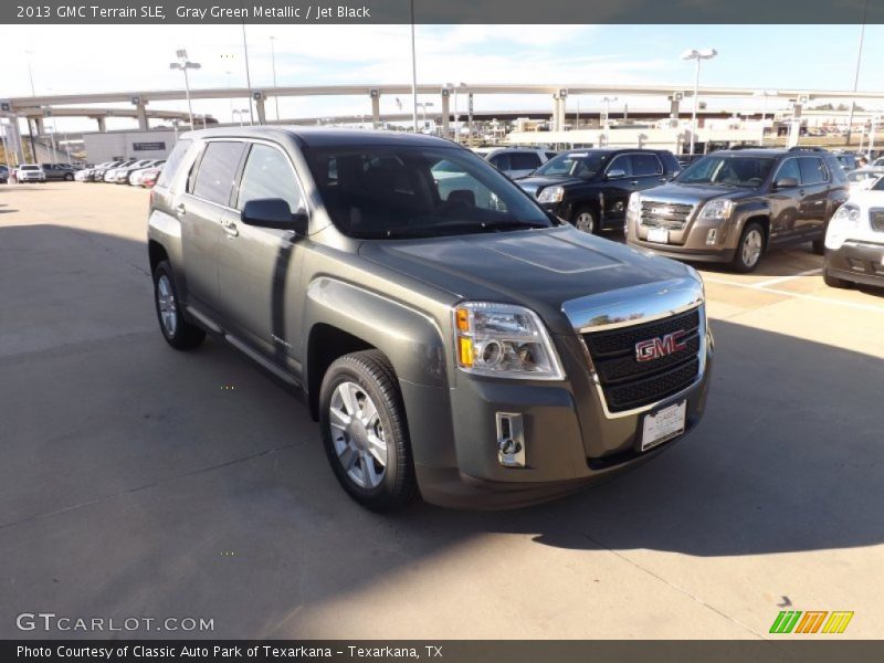 Gray Green Metallic / Jet Black 2013 GMC Terrain SLE