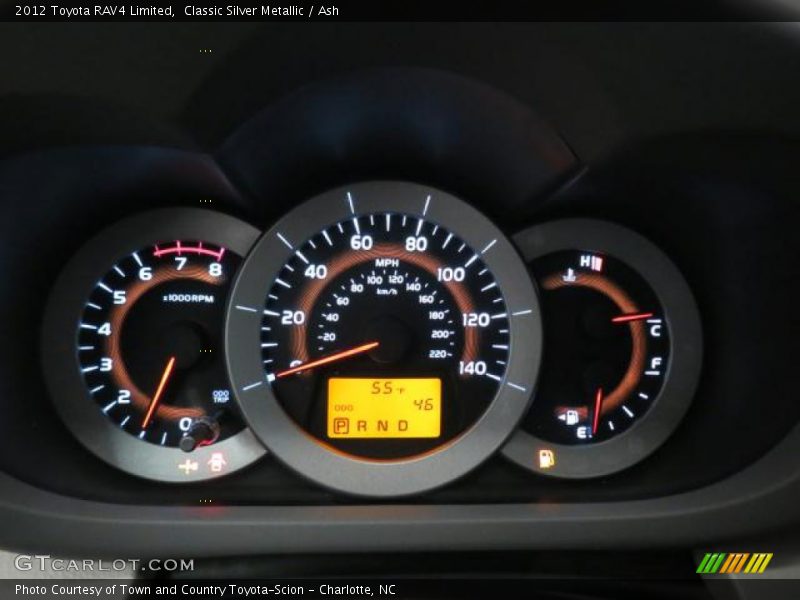 Classic Silver Metallic / Ash 2012 Toyota RAV4 Limited