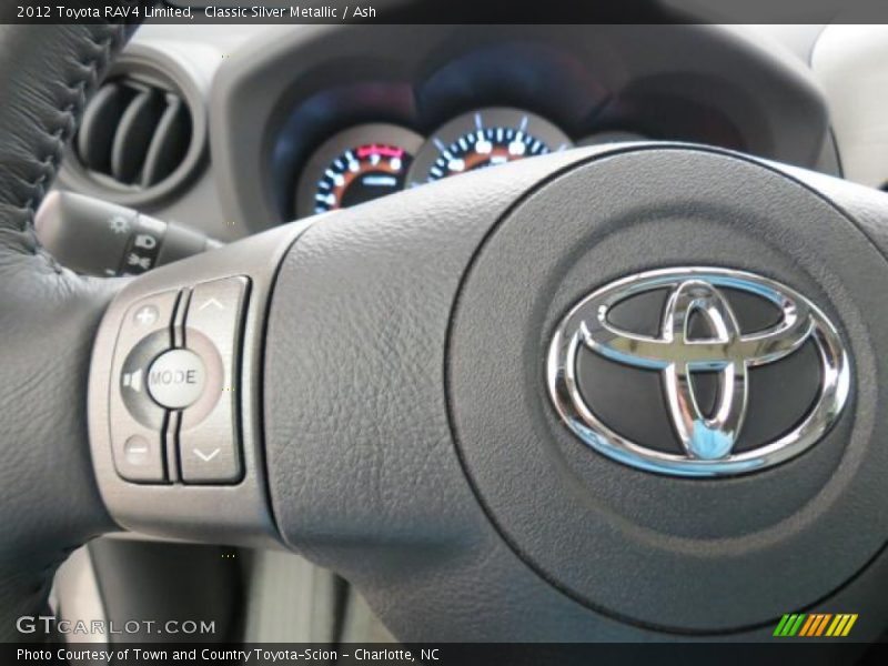 Classic Silver Metallic / Ash 2012 Toyota RAV4 Limited