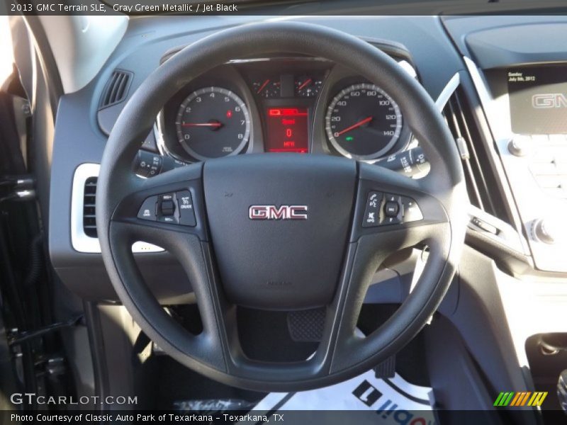 Gray Green Metallic / Jet Black 2013 GMC Terrain SLE