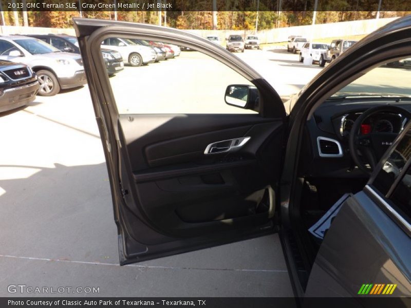 Gray Green Metallic / Jet Black 2013 GMC Terrain SLE
