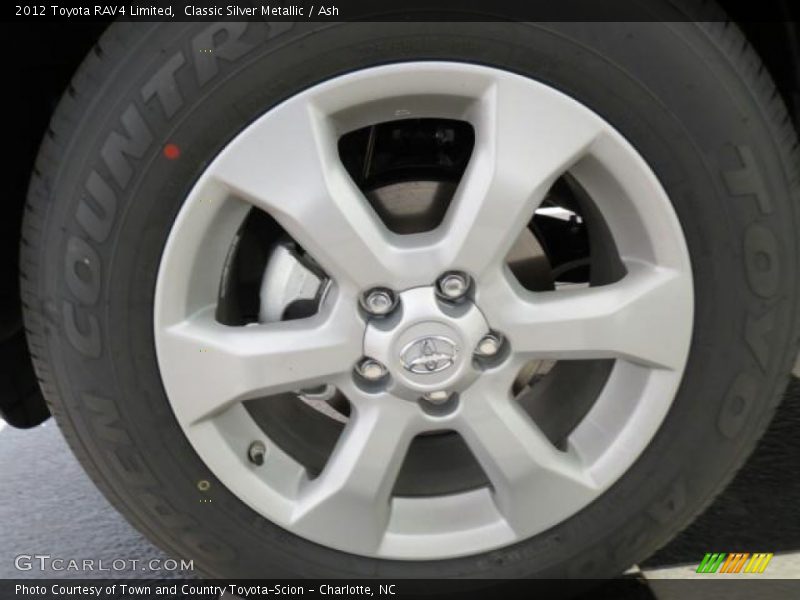 Classic Silver Metallic / Ash 2012 Toyota RAV4 Limited