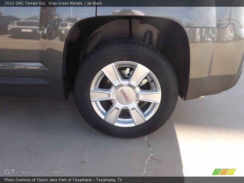 Gray Green Metallic / Jet Black 2013 GMC Terrain SLE