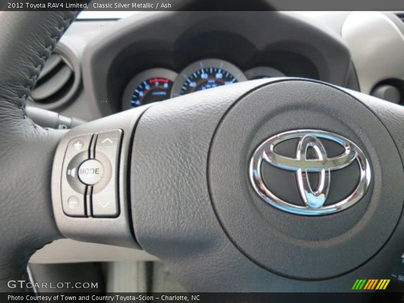 Classic Silver Metallic / Ash 2012 Toyota RAV4 Limited