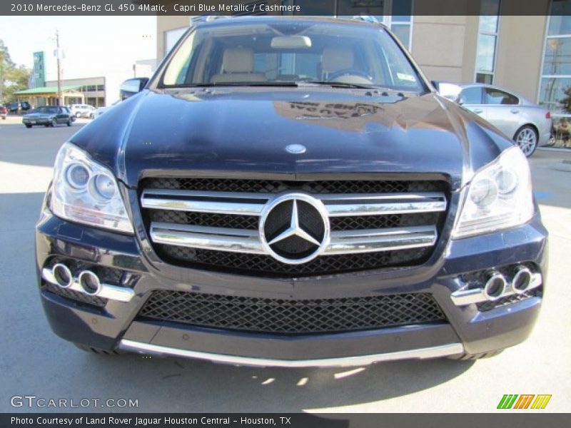 Capri Blue Metallic / Cashmere 2010 Mercedes-Benz GL 450 4Matic