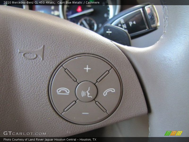Controls of 2010 GL 450 4Matic