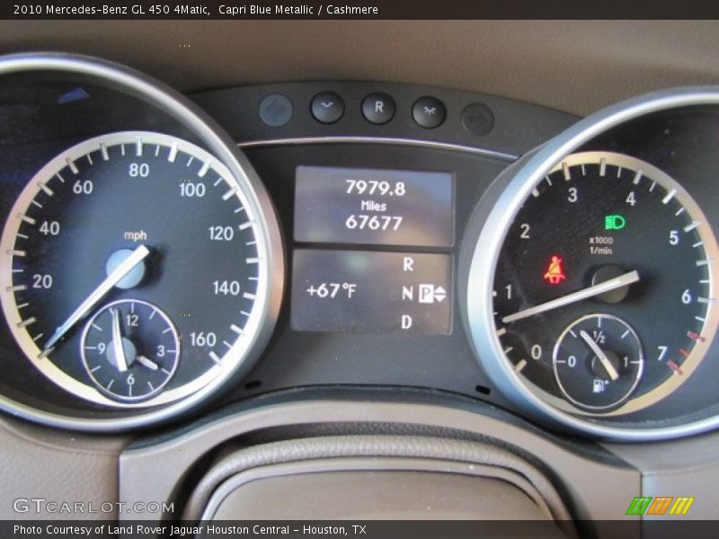  2010 GL 450 4Matic 450 4Matic Gauges