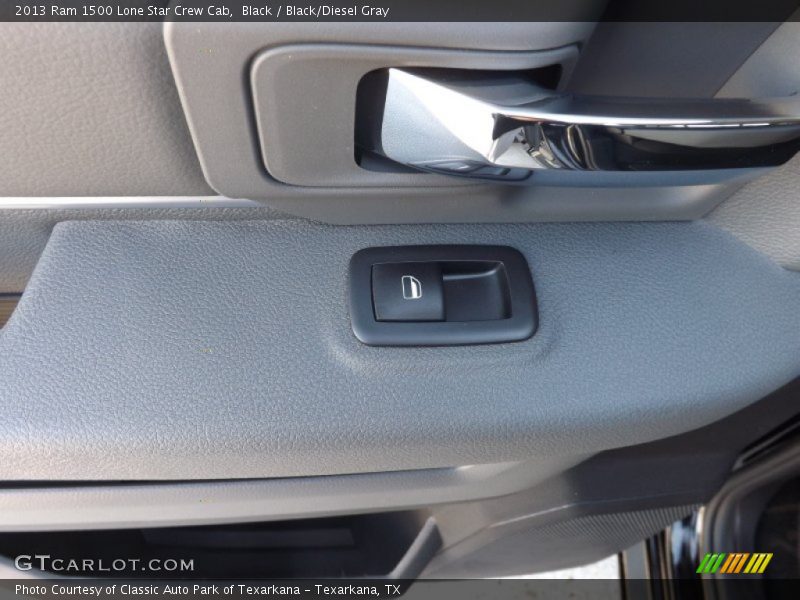 Black / Black/Diesel Gray 2013 Ram 1500 Lone Star Crew Cab