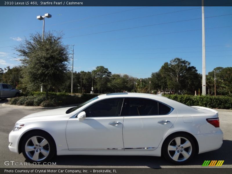 Starfire Pearl / Cashmere 2010 Lexus LS 460