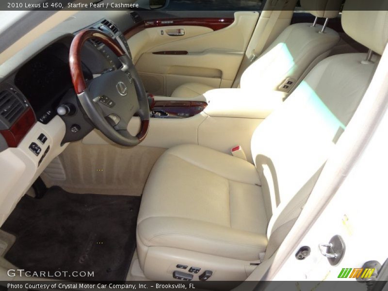 Starfire Pearl / Cashmere 2010 Lexus LS 460